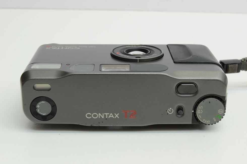 Thumbnail: Authentic Contax T2 Camera 38mm Autofocus Carl Zeiss Sonnar Vintage Collectible