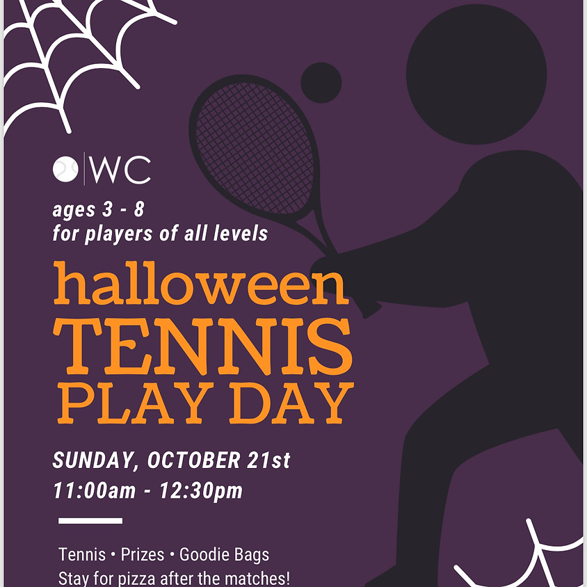 Halloween Tennis Play Day!