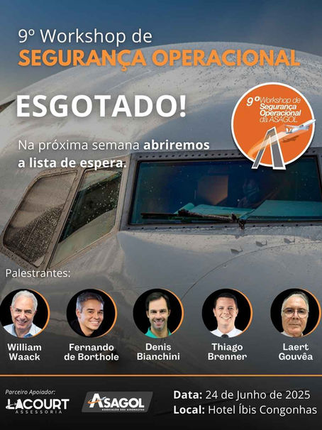 Workshop ASAGOL: Assentos Esgotados!