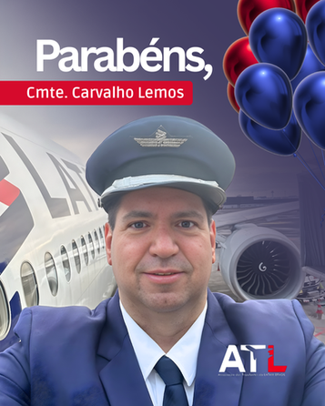 Parabéns, Cmte. Carvalho Lemos!