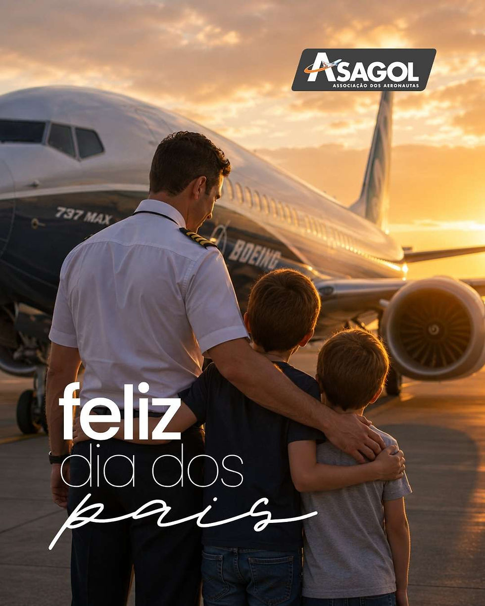 Homenagem da ASAGOL pelo dia dos Pais.