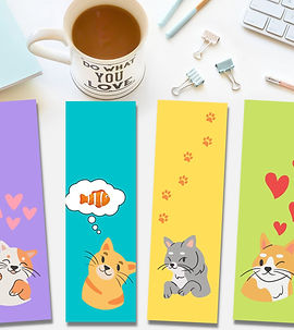 Cute Kitten Bookmarks