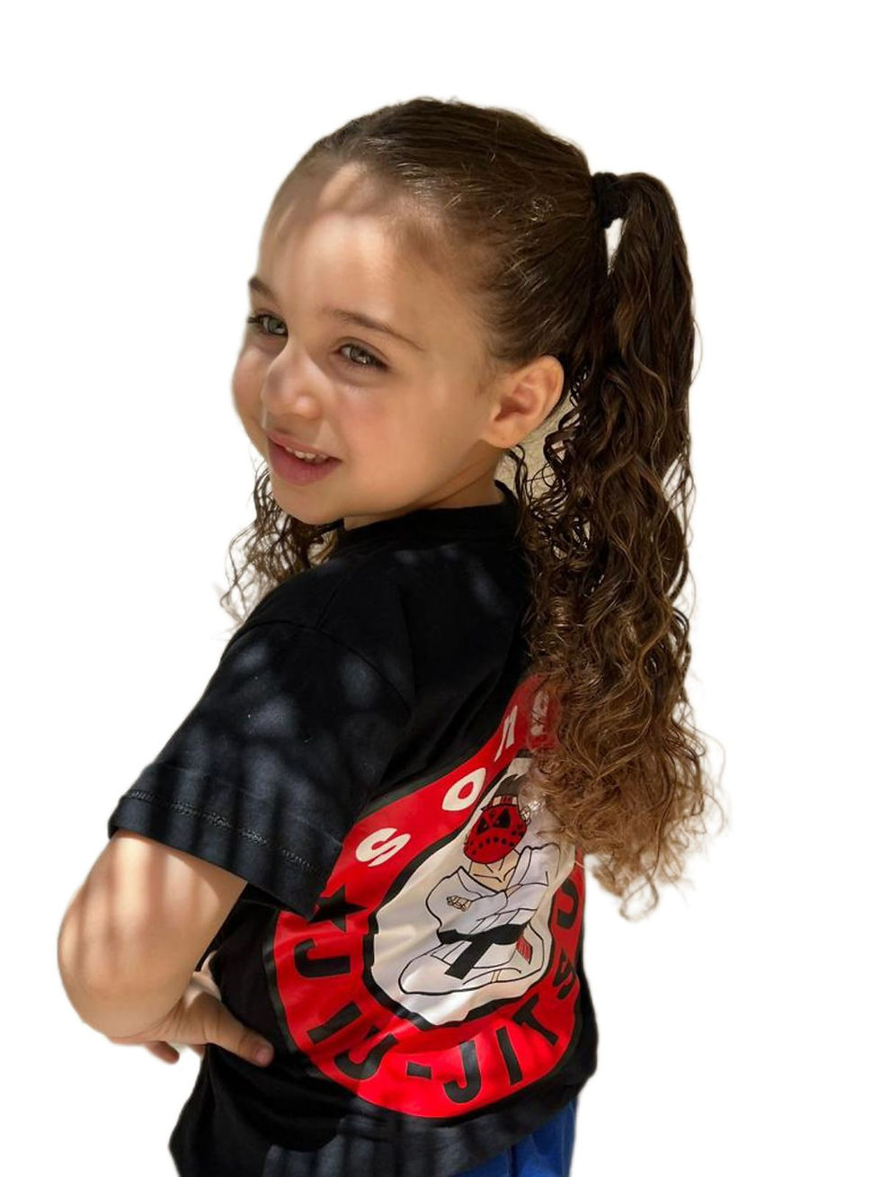 Miniatura: Camiseta Soneca Jiu-Jitsu infantil preta