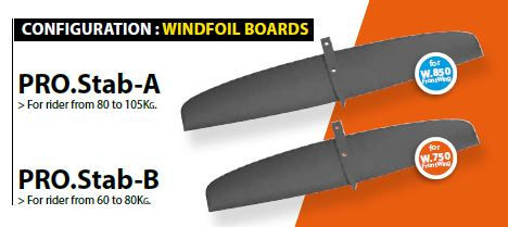 Thumbnail: SELECT HYDROFOIL CARBON F1 stab Pro