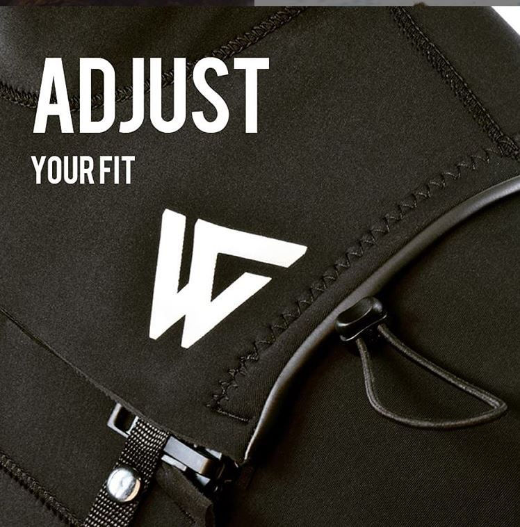 Thumbnail: Wildsuits 5/4 mm Eco Friendly wetsuit adjustment