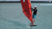 foiling duck jibe