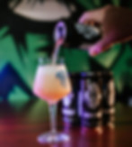 Pouring Smooth Criminal beer into glass
