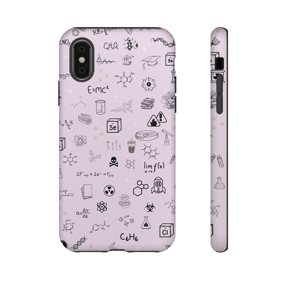 Thumbnail: Science is Life Case but PINK