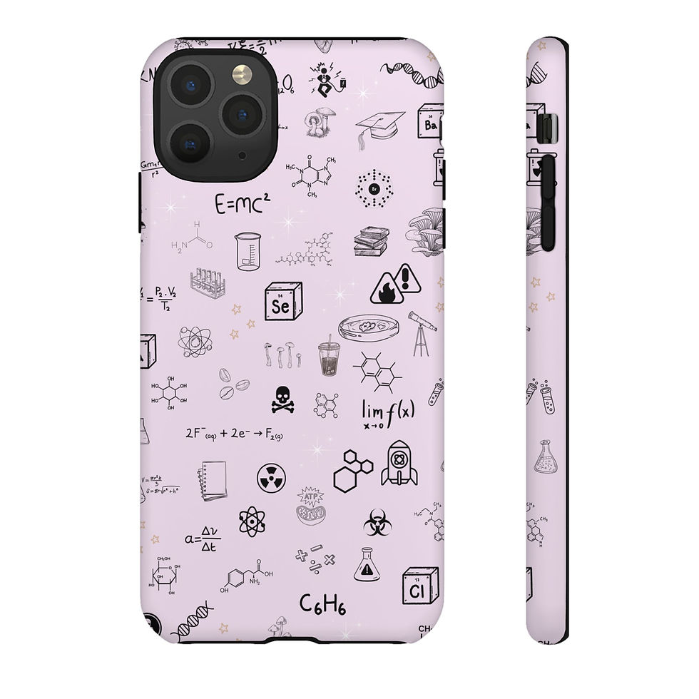 Thumbnail: Science is Life Case but PINK