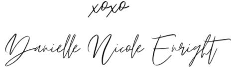 Signature of Danielle Nicole Enright