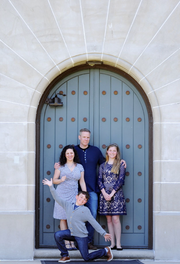 Annual Family portrait at Presidio in San Francisco