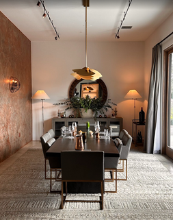 high end design of eleven eleven private tasting room