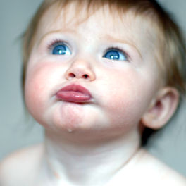 child being silly in a natural light photography session