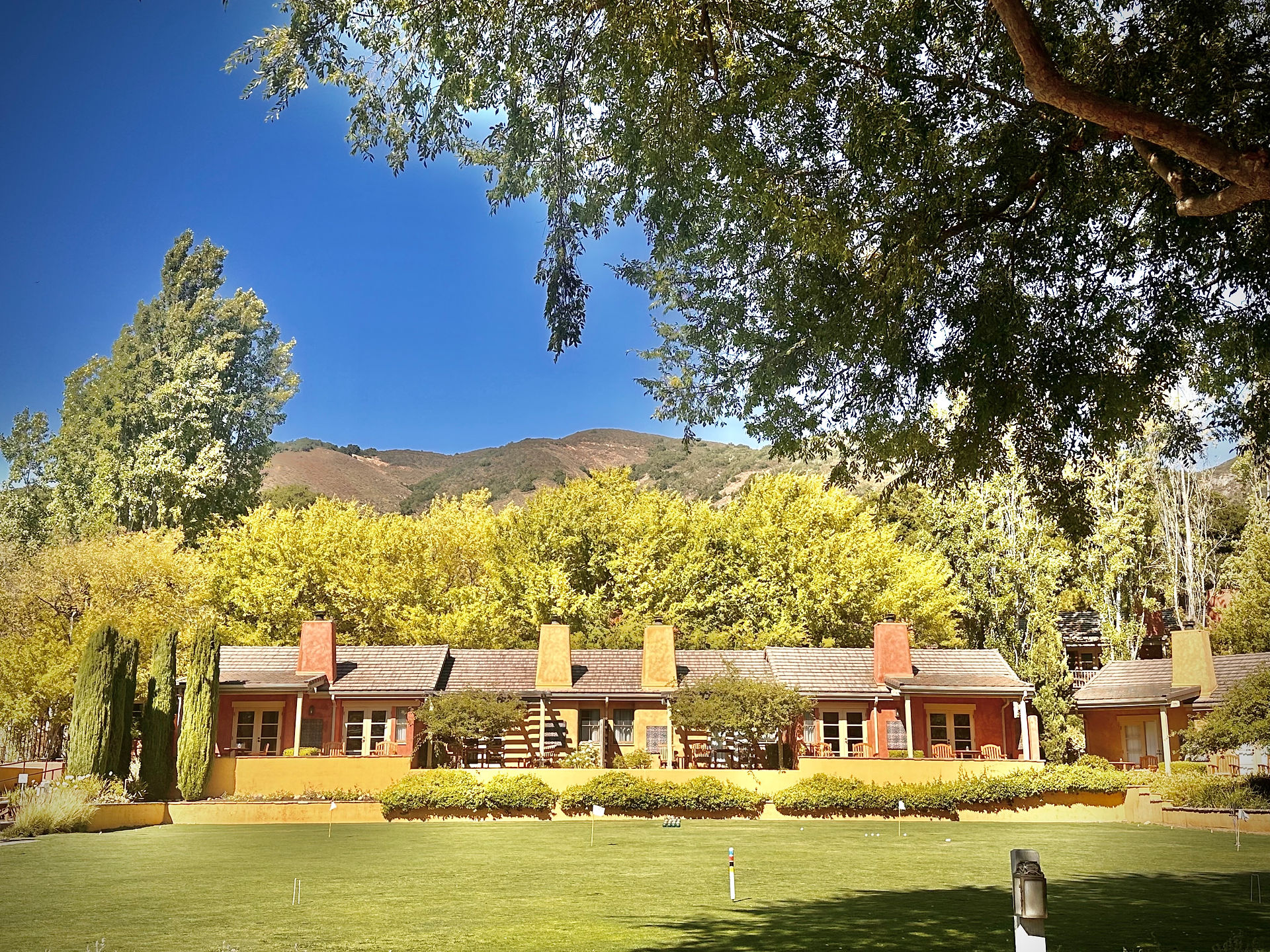 Rooms and croquet lawn , Bernardus, carmel valley, vluxury travel, boutique hotels, luxury hotels, travel planner, best hotels carmel, viewfinder travel, luxury hotel carmel