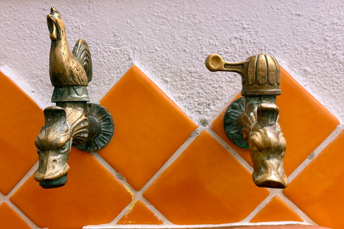 Faucets and tiles