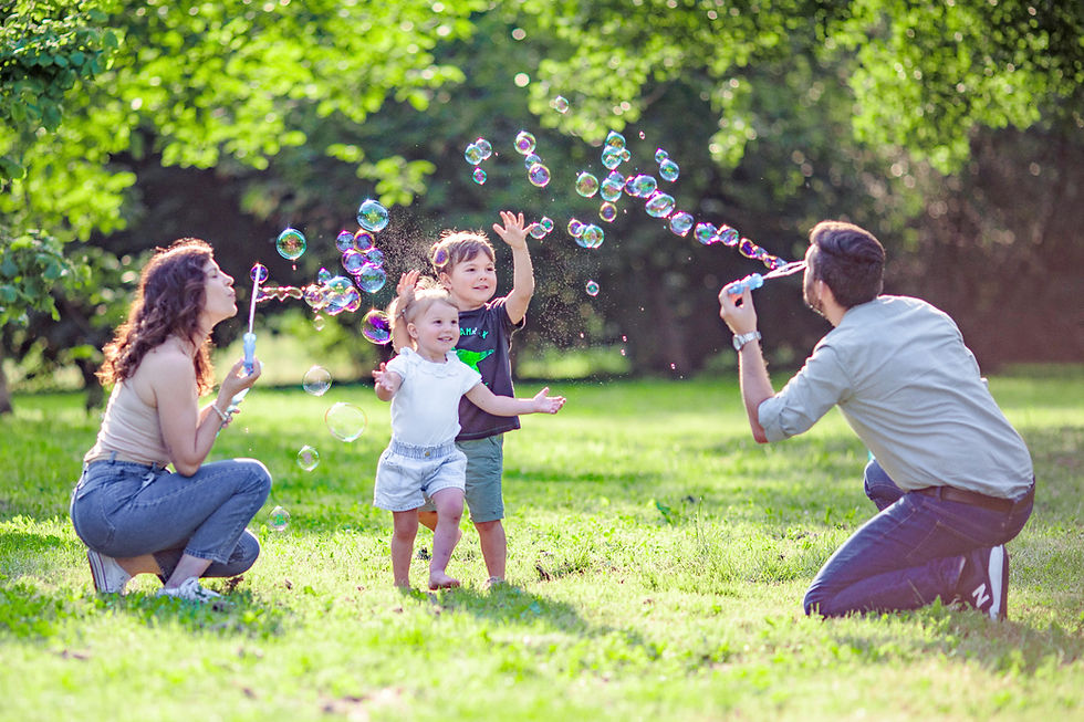 Fotografo Famiglia all'aperto a Milano