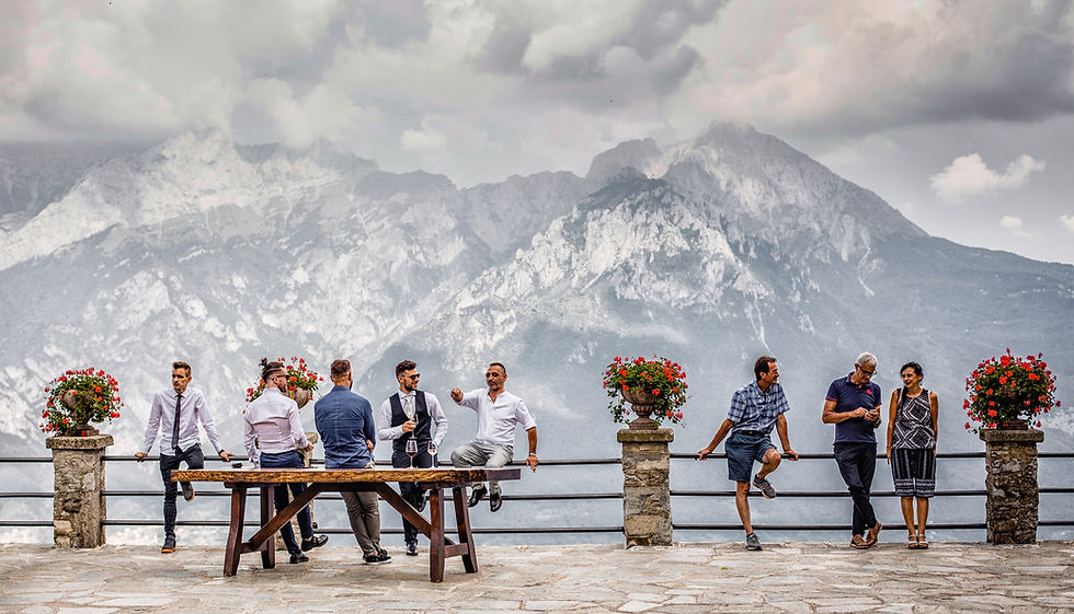 Madonnina di Barni real wedding on lake Como