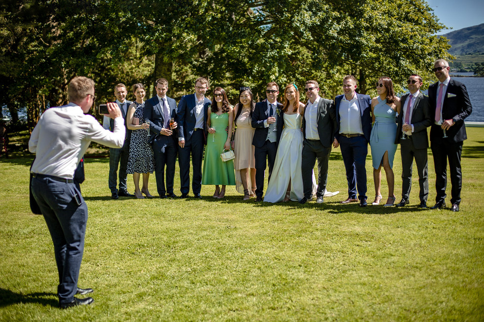 Dromquinna Manor real wedding, photo session