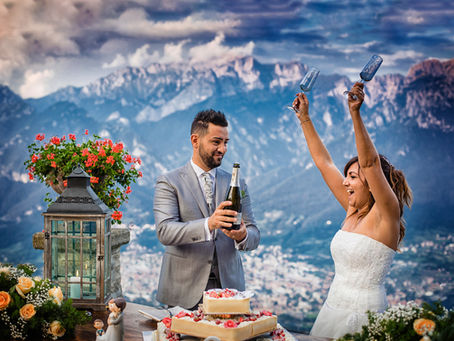 Real wedding at La Madonnina di Barni Lake Como