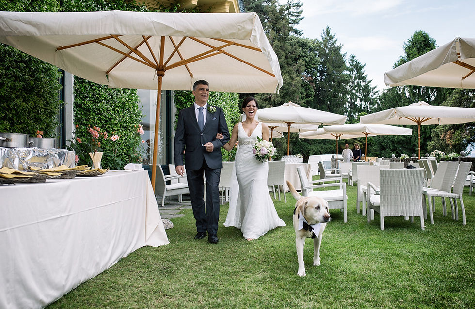 Villa Claudia dei Marchesi dal Pozzo Wedding photographer