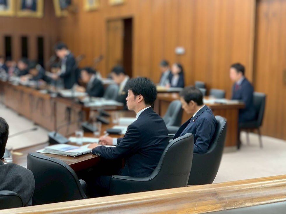 国交委員会開催中です