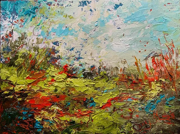 Abstract Painting with Cold Wax | Linda Benton McCloskey