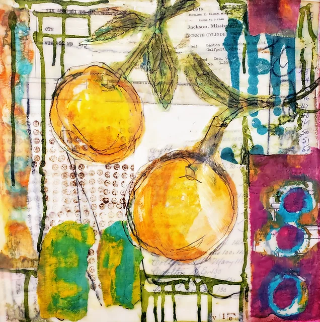 Waitlist: Let's Get Melting! Wax Monoprints | Vicki Lee