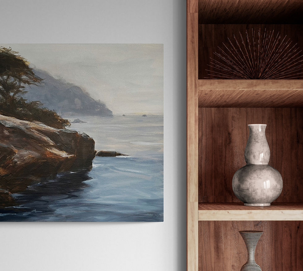Thumbnail: Misty Morning Cliffs