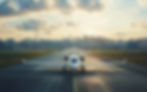 Planes awaiting takeoff at airport