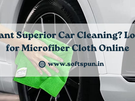 Want Superior Car Cleaning? Look for Microfiber Cloth Online