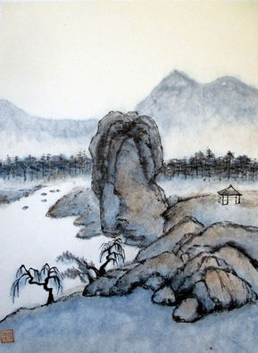 After Shitao 1
46 x 35 cm