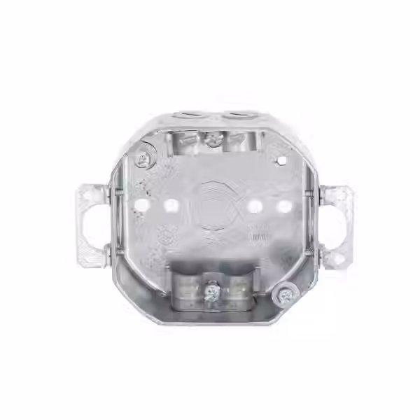 Raco Old Work 15.5 cu in Octagon Steel Electrical Box Gray