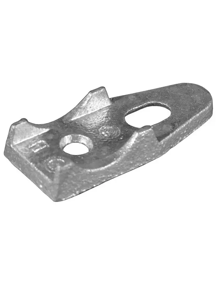 Appleton CLB-50MN 1/2 In Malleable Iron One Hole Clamp Black