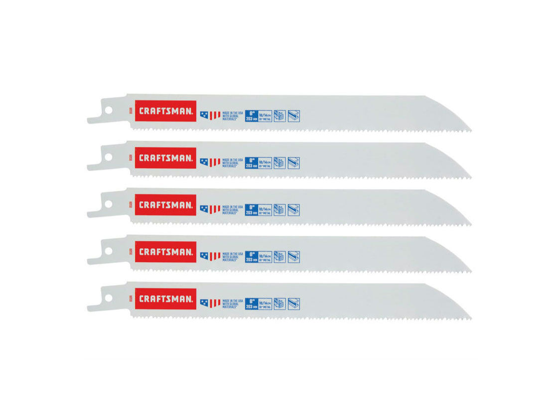 Craftsman Reciprocating Blade 8" 5pc