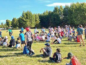 Convivencia de 3ero, 4to y 5to en El Pinar