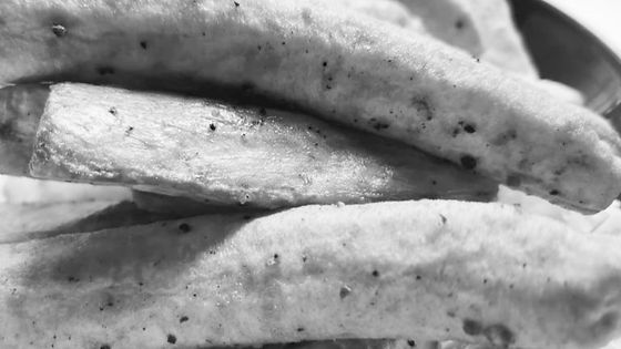 Manioc et bananes bouillie