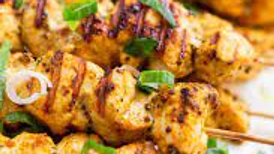 Brochette de poulet