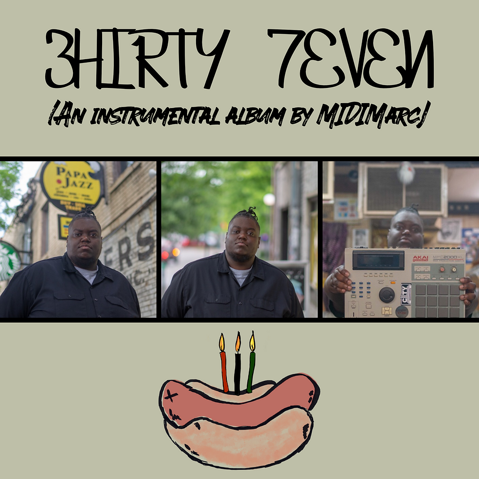 MIDIMarcum - 3hirty 7even (Digital Album)