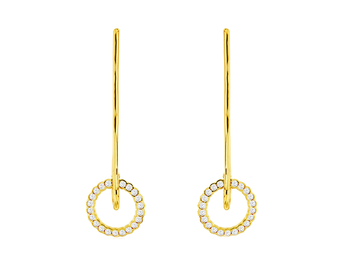 DIAMOND EARRING C8515D