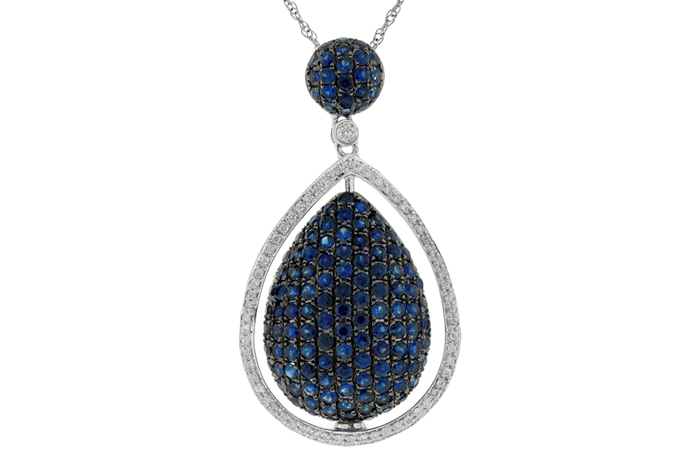DIAMOND & SAPPHIRE PENDANT WC4645S