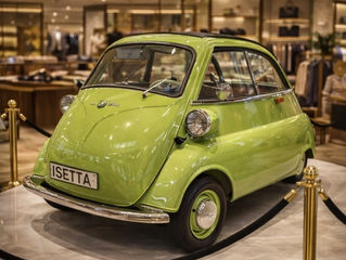 Aluguel de Romi Isetta para exposições exclusivas