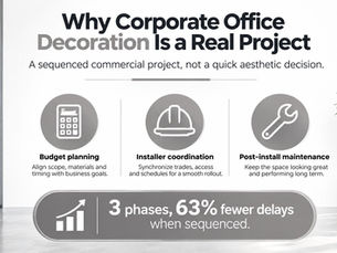 Corporate Office Decoration That Actually Works
