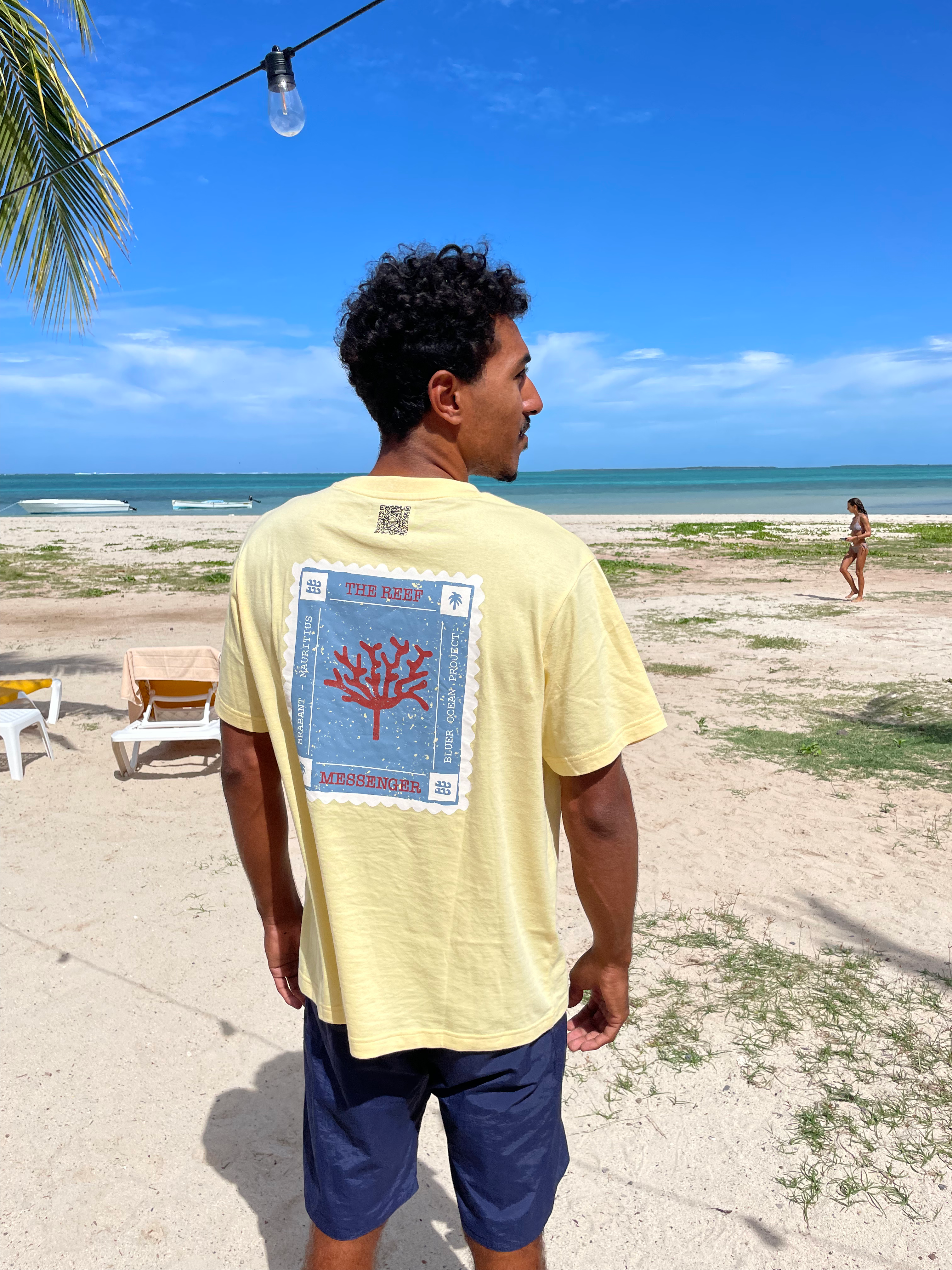 T-shirt Oversized  The Reef Messenger - mur 1050