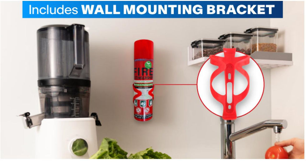 Thumbnail: 500ml Compact Fire Extinguisher