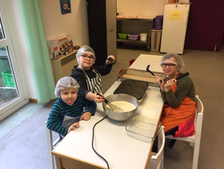 Atelier de cuisine de la Chandeleur