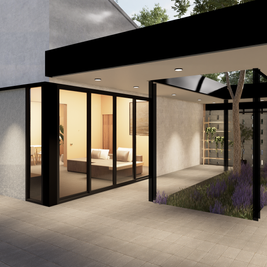 Single House in Forest