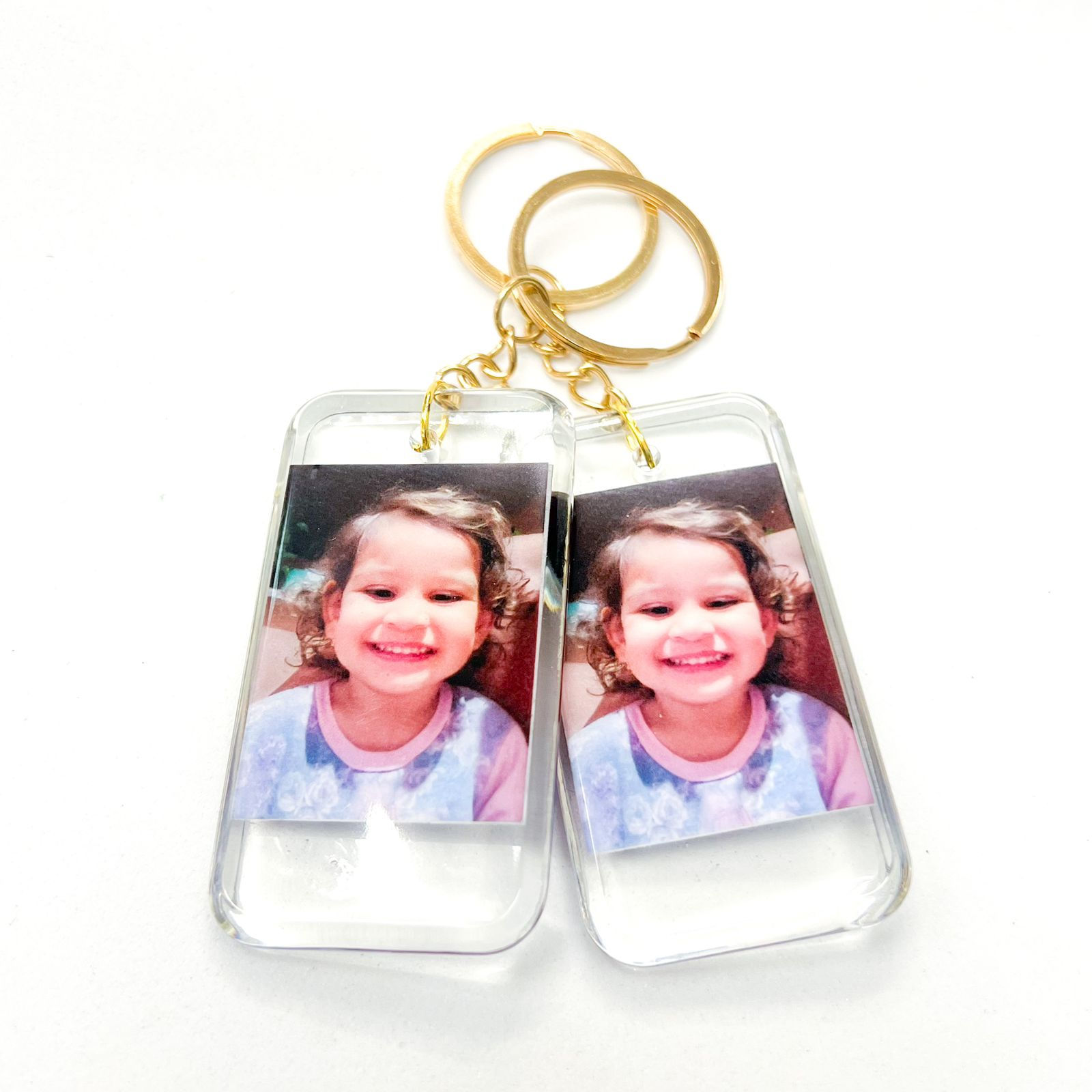 Chaveiro Retangular com Foto