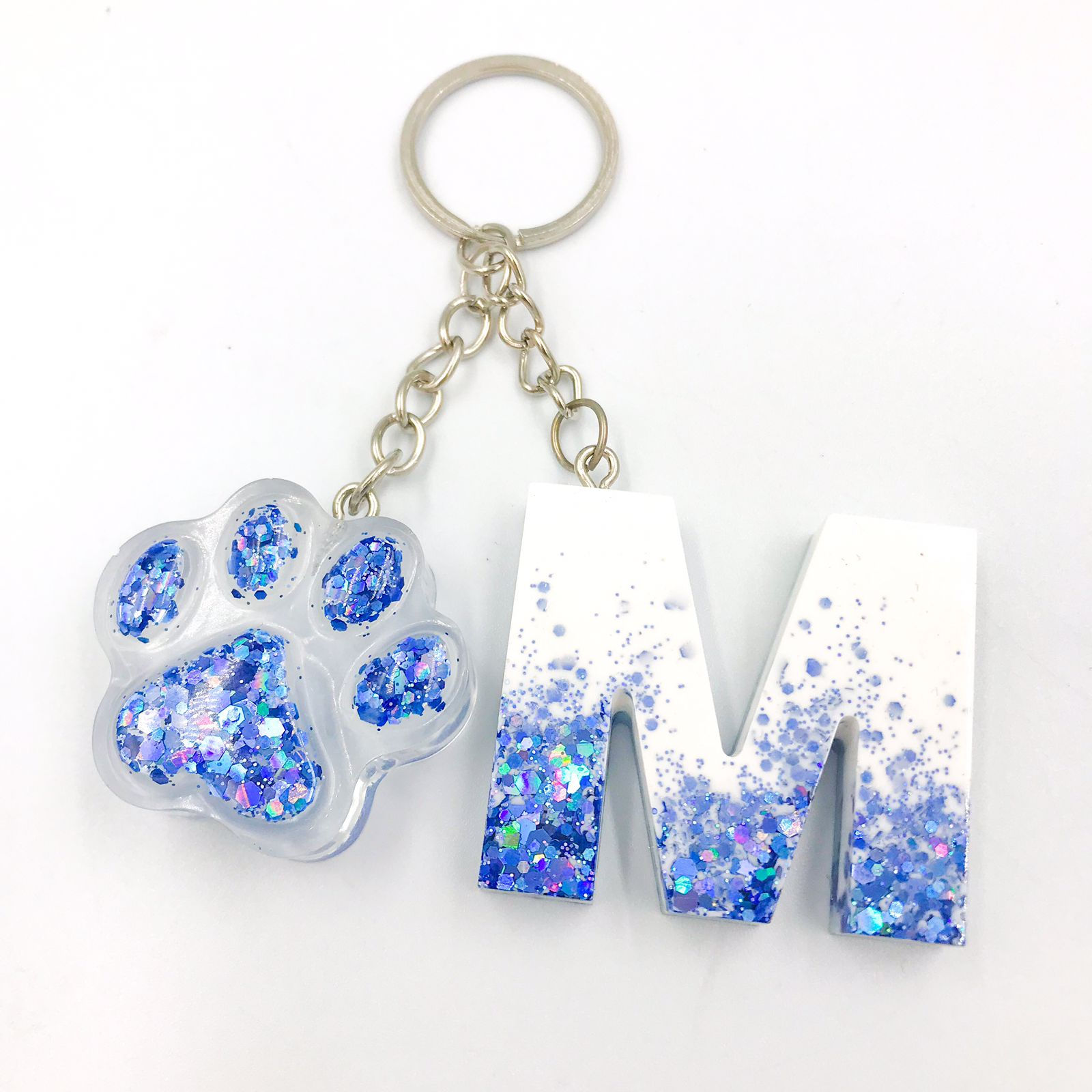 Chaveiro com Pata Azul