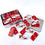 Miniatura: Dominó Glitter Vermelho com Nome