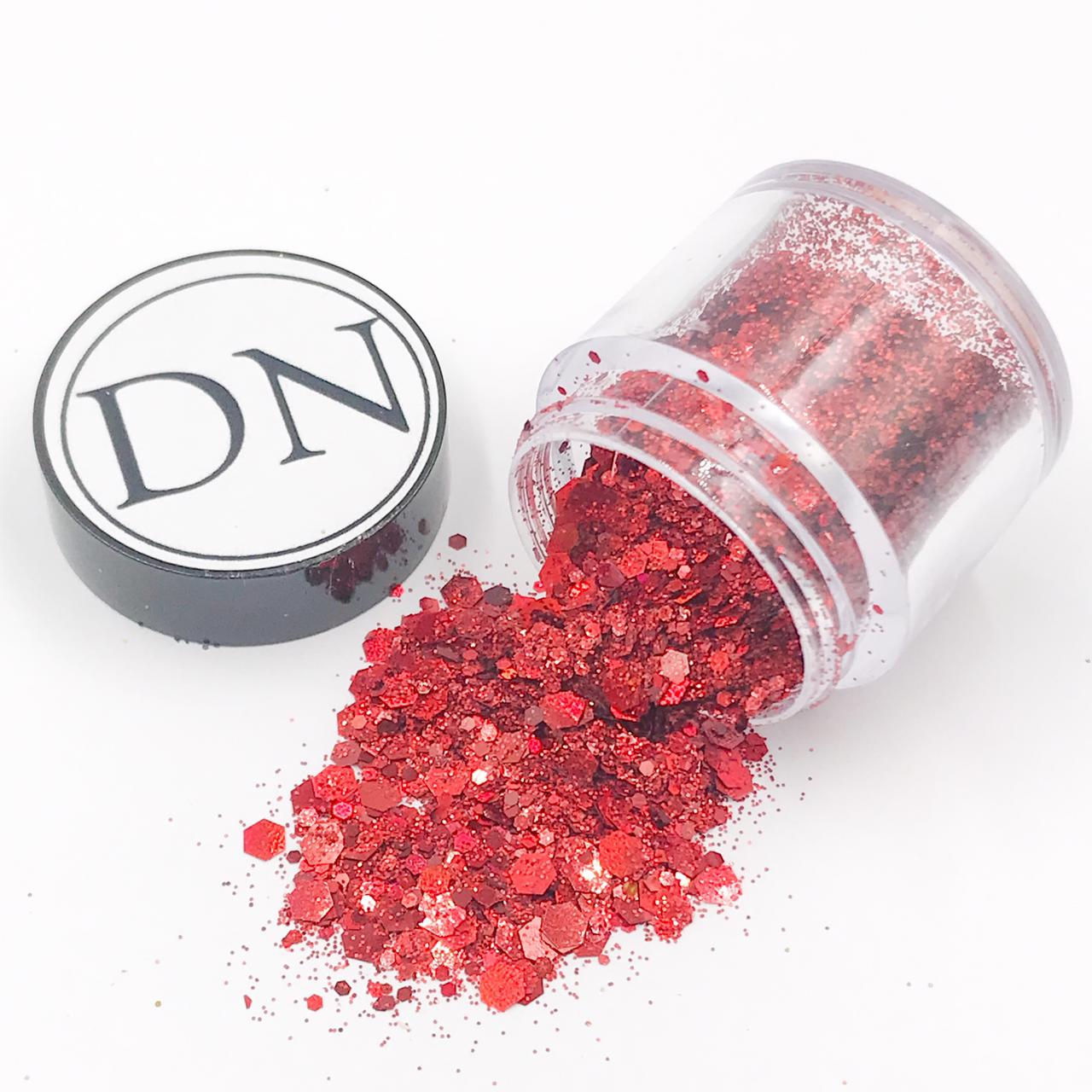 Glitter Flocado Vermelho